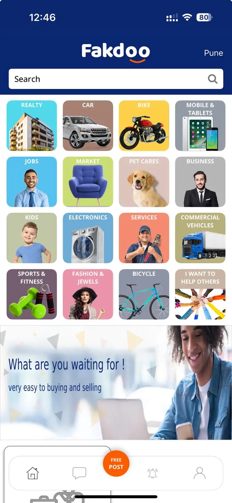 Fakdoo Mobile App Screenshot