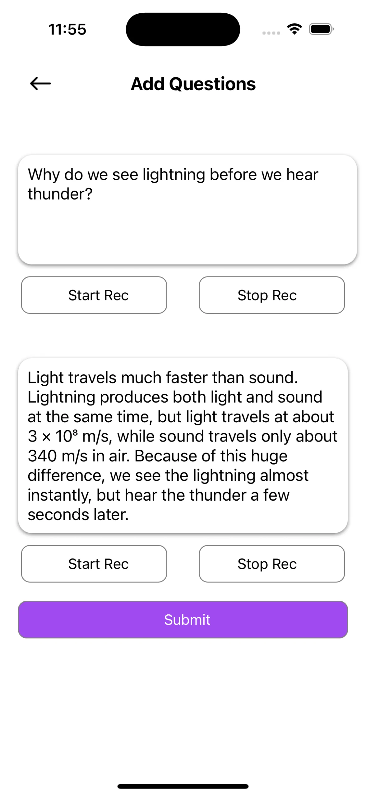 Eduwlt app interface showing interactive lessons